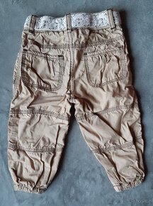 Letní kalhoty pro mimi vel 80. unisex - 2