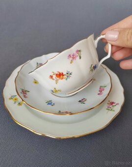 Úžasný porcelánový kávový set od manufaktury Meissen - 2
