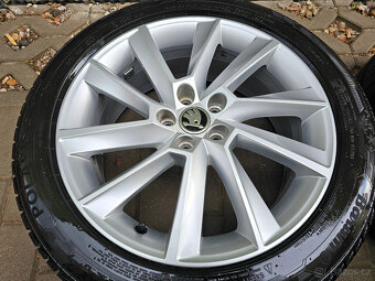 ALU zimní kola Škoda 5x100 Scala R17 ET40 Stratos - 2