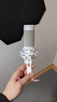 🎤 USB Mikrofon HyperX QuadCast S (bílý) - 2