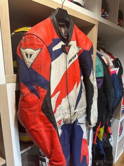 Kožená kombinéza Dainese vel.54, youngtimer, retro - 2