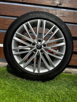Alu kola 5x112 r18 s letním pneu (atsor) - 2