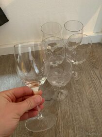 6 x sklenička na víno, aperitiv - 2