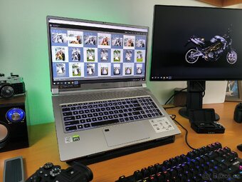 Notebook MSI creator Z17 2tb SSD 64GB Ram i7 4k - 2