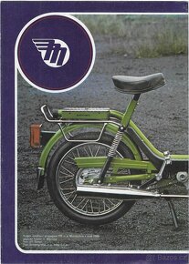 Prospekt JAWA Babetta 210 Automatic, Mototechna 1985 - 2