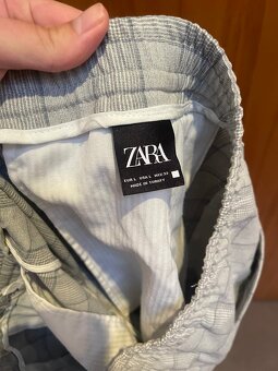 Pánské společenské kalhoty ZARA - velikost L - 2