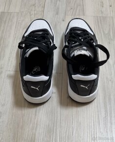 Černobílé boty, zn. PUMA, vel 37,5 TOP STAV - 2