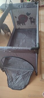 Cestovní postýlka PETITE&MARS Koot - Lion Grey - 2