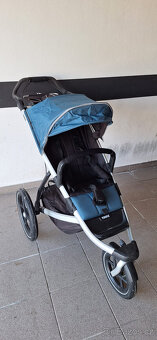 Thule Urban Glide 2 Majolica Blue, Aluminum + příslušenství - 2