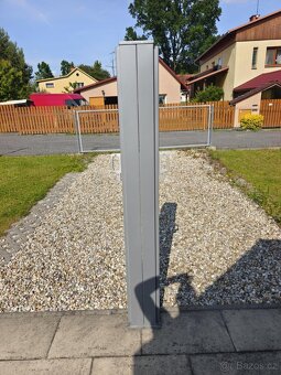 Dvoudílná boční markýza 600x180cm v super stavu - 2