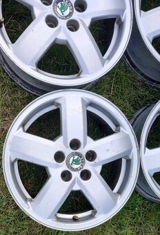 Alu kola 5x100 R15 Škoda - 2
