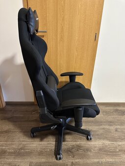 Herní židle DXRacer Formula černá, látková - 2