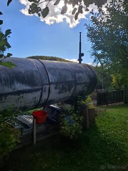 Horizontální nerezová nádrž na užitkovou vodu 10 000l - 2