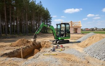 Půjčovna minibagrů Cat, Chomutov a okolí - 2