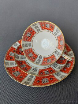 Luxusní porcelánová čajová souprava od Wallendorf - 2