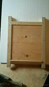 Dřevěná valcha NOVÁ , měděný plech. - 2