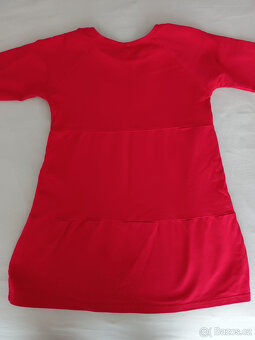 Drexiss dětské podzimní šaty SOFIE RED vel. 116-122 - 2