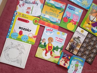 Set časopisu, omalovánek, úkolů - 2