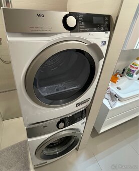 Pračka + sušička AEG – velmi dobrý stav - 2