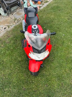Dětská elektrická motorka BMW K1300S + 2x starší motorka - 2