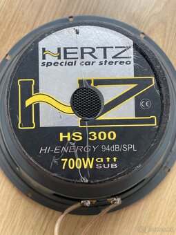 Auto reproduktor HERTZ 700W - 2