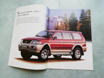 Mitsubishi Pajero Sport 2000 CZ katalog - doprava v ceně - 2