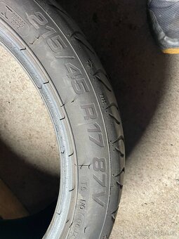 Letní pneu Orium UHP 215/45 R17 87V 6mm mám 2ks - 2