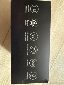 Autokamera vehlice blackbox dvr dual lens - 2