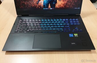 HP OMEN 17, I7_11800H, 3070 8GB, 32GB DDR4, 17,3" 144Hz - 2