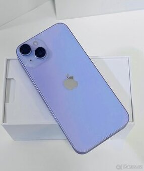 iPhone 14 Purple BATERIE 100% TOP - 2