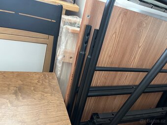 IKEA Barový stůl HAVERUD, 2x židle SANDSBERG - 2