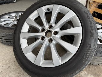 Sada alu kol originál Audi 5x112 R17 225/55 - 2