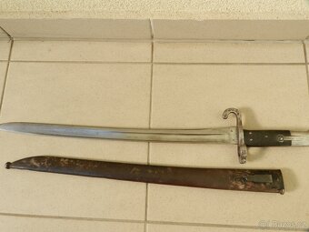 WWI - RU ŠAVLOVÝ BODÁK  WERNDL M1870 - 2