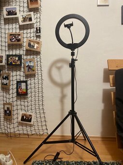 26 cm kruhové světlo + stativ - 2