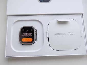 Apple Watch Ultra GPS + Cellular Titan - ZÁRUKA - TOP STAV - 2