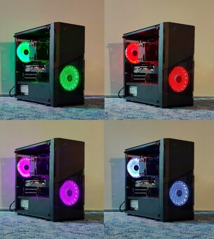 Herní PC | Ryzen 5 3600X | RTX 2060 OC | m.2 NVME 1000GB - 2