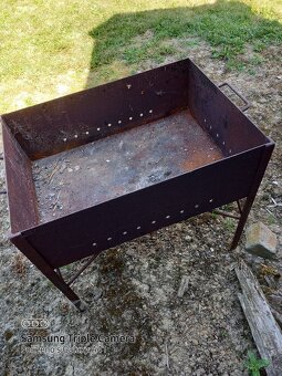 Ohniště/ železné,přenosné/ - 2