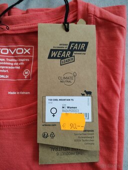 Triko ORTOVOX 150 COOL MOUNTAIN TS Wms vel.M-levně - 2