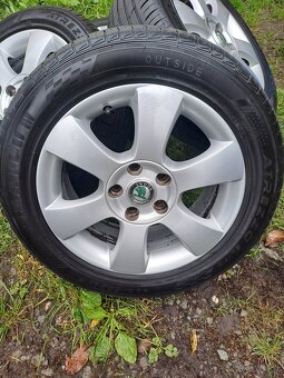 Alu kola 5x112 originál Škoda Octavia II 2 - 2