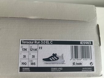 Adidas Tensaur Run -NOVÉ -  dětské , vel.31 - 2