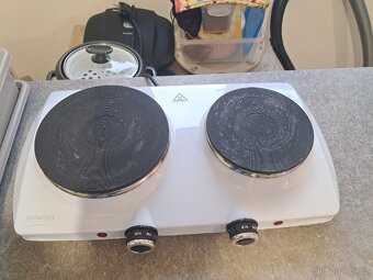 Vařič dvouplotýnkový Sencor - v záruce - 2