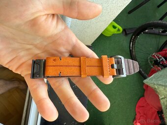Řemínek Garmin Fenix - Quickfit 22 - kozeny (nepouzity) - 2