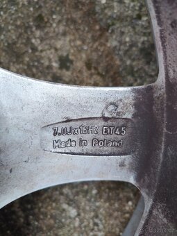 Alu disky 205/60/16 zimní pneu - 2