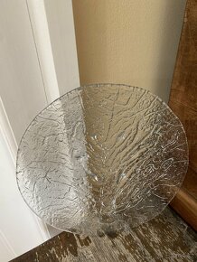 Talíř skleněný - motiv PŘÍRODA+malý zdarma - 2