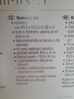 Zahradní krb CountrySide - 2