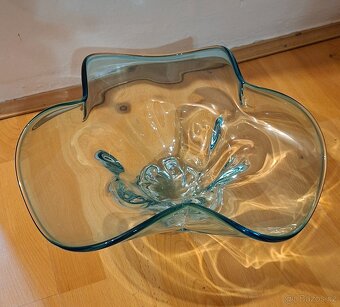 Nepravidelná skleněná mísa - 2