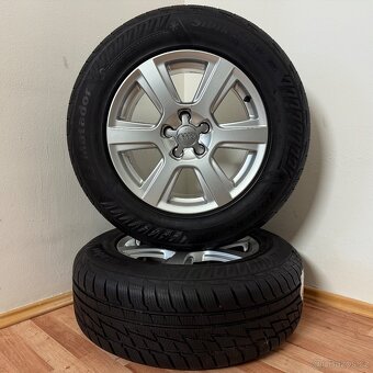 AUDI Q5/SQ5 5x112 R17 ET39+ZIMNÍ 235/65R17 8/7mm - 2