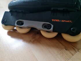 Kolečkové brusle, nové vel.33/34 - 2