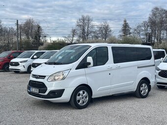 Custom Tourneo 12/2016 L2 Titanium 8míst 170k ČR 1.maj - 2