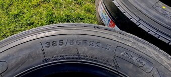 Pneumatiky na návěs  385/55 R22,5  NOVÉ - 2